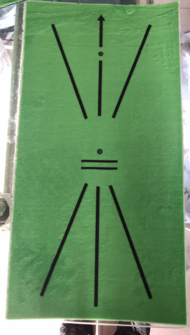 Golf Swing Training Mat & Chipping Net Combo