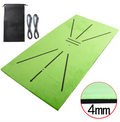 Golf Swing Training Mat & Chipping Net Combo