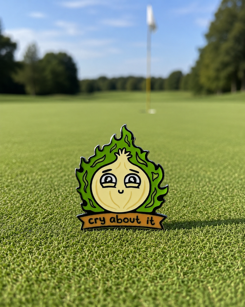 Cry About It Onion Golf Ball Marker