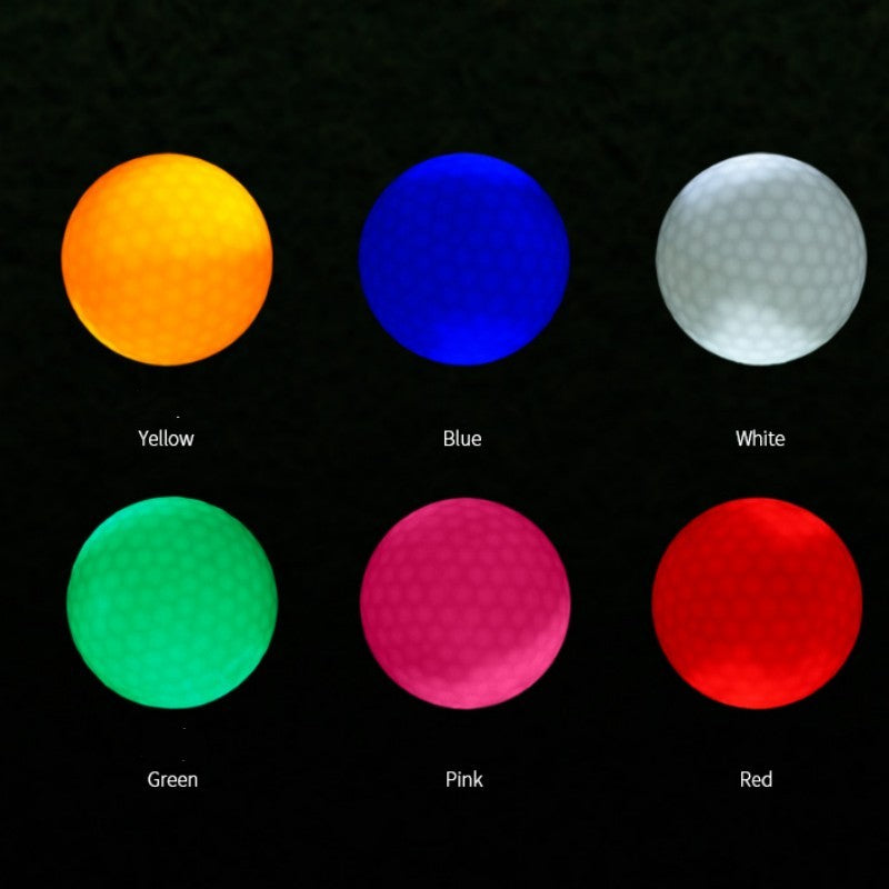 LED Flashing Golf Ball – Light-Up Novelty Golf Gift